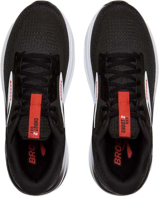 Brooks Ghost Max Hardloopschoenen - Zwart - Maat 43 - Mannen
