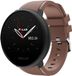Strap-it Bracelet en silicone pour montre connectée - Convient pour Polar Ignite 2 - Marron café