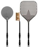 Alfa Forni Set de pelle grand 3 pièces : pelle, brosse et retourneur