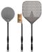 Alfa Forni Set de pelle grand 3 pièces : pelle, brosse et retourneur