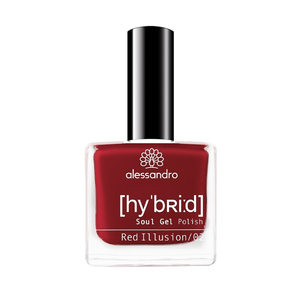 Alessandro Hybrid Soul Gel Polish 123 Red Illusion 8 ml