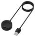Wigento Garmin Oplaadkabel voor smartwatch, geschikt voor Garmin Fenix 8 Amoled / Vivoactive 6, USB, 1 meter, zwart