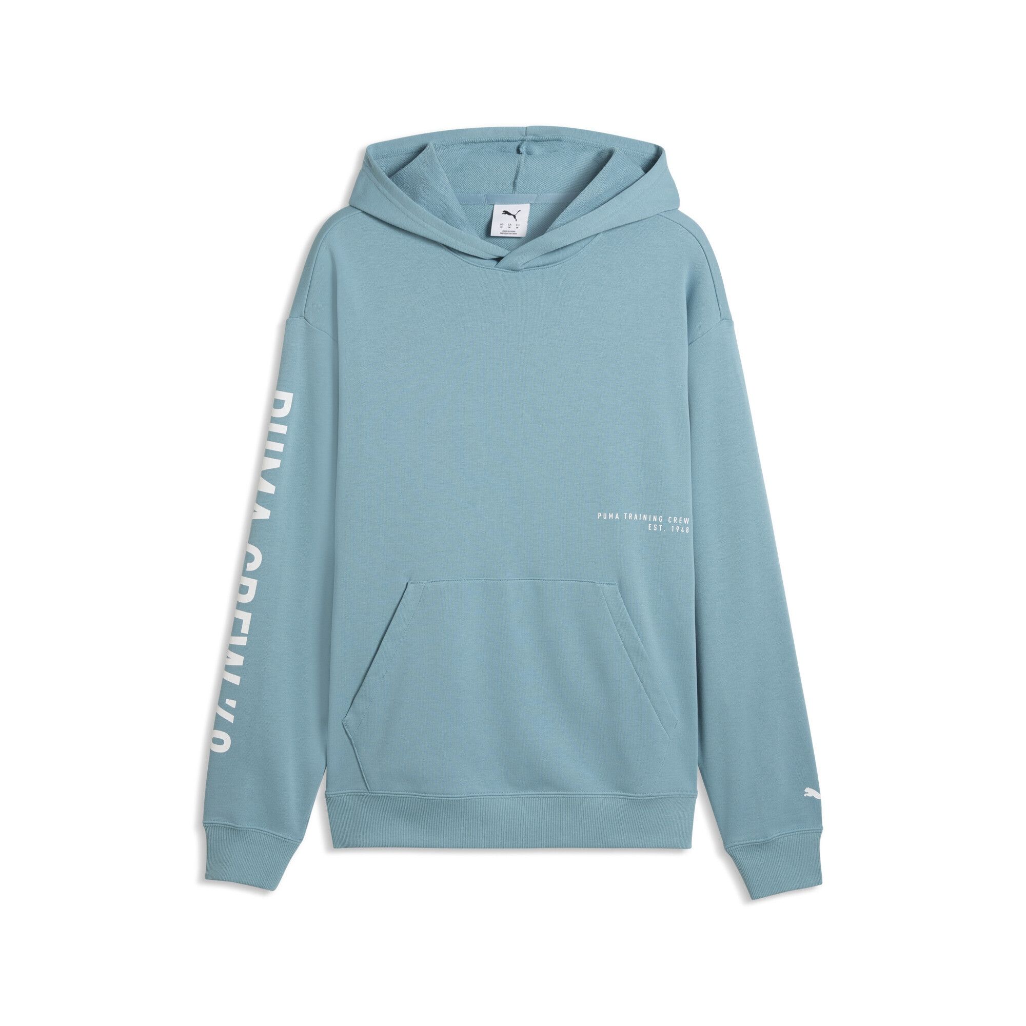 PUMA Grafische trainingshoodie voor heren 4XL, Baltic Sea Blue