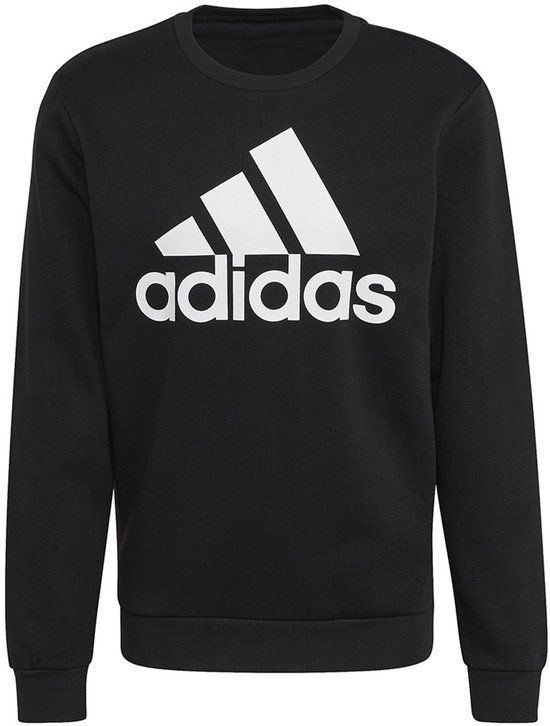 adidas Sweater Heren Essentials Big Logo Zwart - Maat S