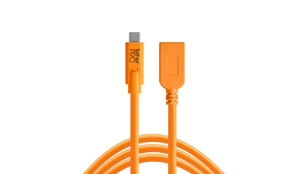 Tether Tools CUCA415-ORG - USB-kabel - 4,6 m - Oranje