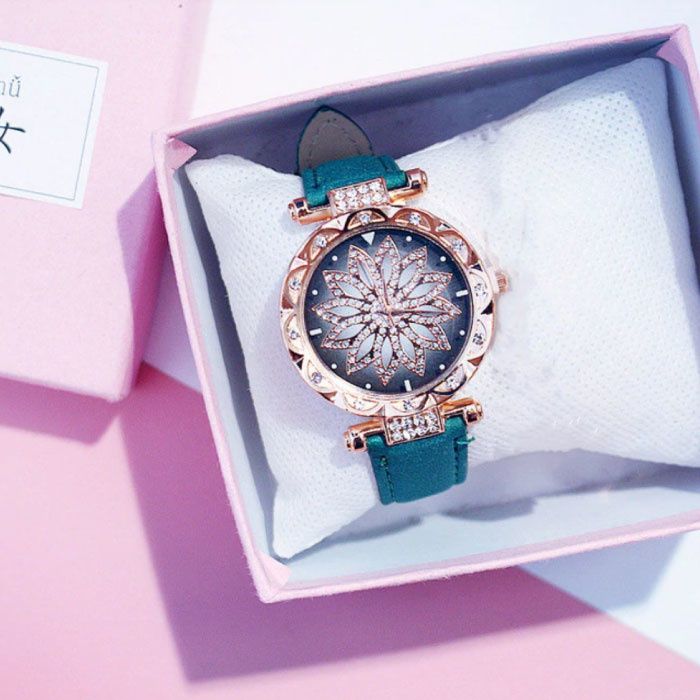 Stuff Certified Starry Sky Horloge Dames - Groen