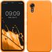 kwmobile telefoonhoesje geschikt voor Samsung Galaxy Xcover7 - Hoesje voor smartphone - Back cover in fruitig oranje