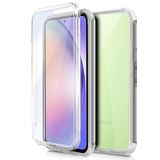 Cool Beschermhoes voor Samsung A546 Galaxy A54 5G (transparante voorkant + achterzijde)