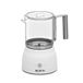 Incapto Automatische melkopschuimer, wit, inhoud 100-150 ml, cappuccinator, melk- en groentedranken, koud en warm