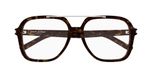 Saint Laurent SL 545 Lunettes De Vue Femme Havane Carré