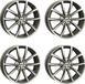 Autec Astana jantes, 7x17 pouces, 5x112 entraxe, finition SILP, adapté pour Audi S3, A3, TT