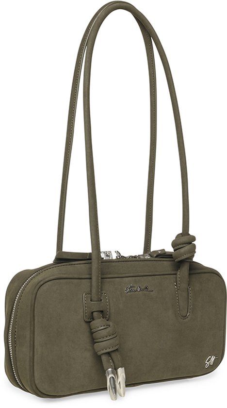 Steve Madden Brooted Kleine Schoudertas Dames - Imitatiesuede - Groen