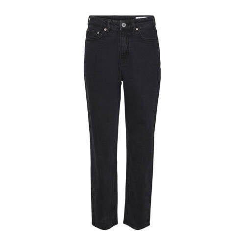 VERO MODA VMTESSA High Waist Mom Jeans - Black Denim