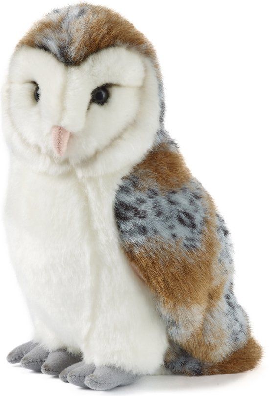 Pluche Kerkuil Knuffel - 30 cm - Bruin