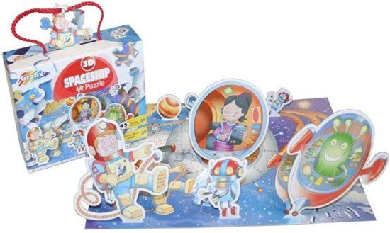 Space 3D Puzzle - 45 pcs - 30 x 40 cm