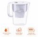 Carafe filtrante - Carafe filtrante - 2,4 litres - Indicateur électronique de remplacement du filtre - Étanche - Rappel de remplacement du filtre après 35 jours