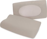 Schlafgut Pure flexible Kussensloop S-XL 496 Sand Mid