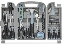 Merkloos Gereedschapsset koffer handgereedschap - Schroevendraaiers en bitsets - Tangen en accessoires - Compact in koffer