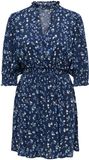 ONLY Blousejurk 'ONLRaya' navy / azuur / groen / wit