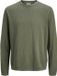 JACK&JONES Heren Gebreide Trui Dusty Olive XXL
