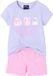 SQUISHMALLOWS Pyjamashort meisjes SQUISHMALLOWS lavendel
