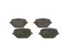 Bosch BP2325 plaquettes de frein - essieu arrière - certification ECE-R90 - quatre plaquettes par jeu