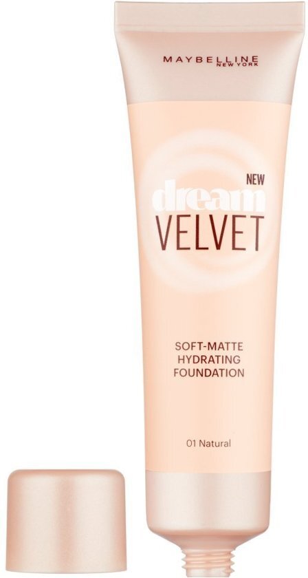 Maybelline Dream Velvet Foundation 01 Natural