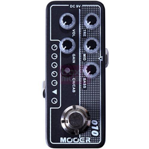 Mooer Micro Preamp 010 Twostones overdrive effectpedaal