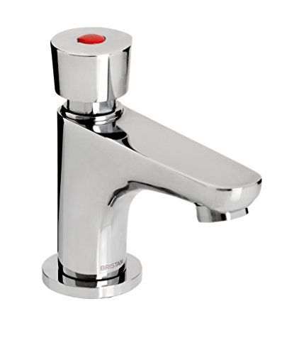 Bristan Z2 DUS 1/2 C zelfsluitende enkele pijler wastafel soft touch getimede stroomkraan - chroom