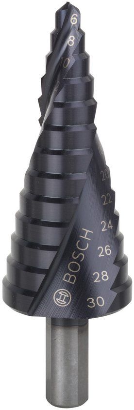 Bosch Trappenboor HSS-AlTiN 6 - 30 x 93,5 mm