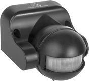 Maclean MCE358 GR - Bewegingsmelder - Infrarood PIR bewegingsmelder - IP44 - bereik 12m max. belasting 800/1200W - Grijs