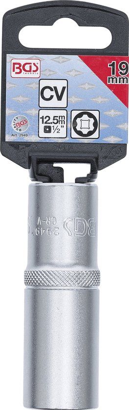 BGS 2949 Dopsleuteldop Super Lock - 19 mm - 1/2" diep