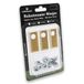 To the South® Robotmaaier Mesjes titanium geschikt voor Honda Miimo HRM 310 - 9 stuks