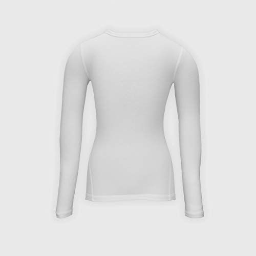 HappySkin Ronde hals tops (pj tops) 7-8 jaar - Wit