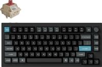Keychron Q1 Ultra - Mechanisch Toetsenbord - Draadloos - US Qwerty - 75% - Rode Switch - Zwart