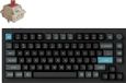 Keychron Q1 Ultra - Mechanisch Toetsenbord - Draadloos - US Qwerty - 75% - Rode Switch - Zwart