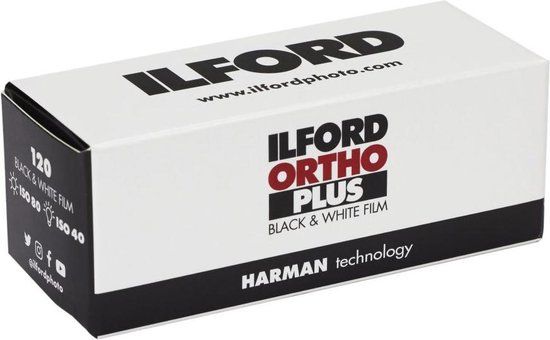 Ilford Ortho Plus 120 Film - 120mm - ISO 50 - 1 Roll