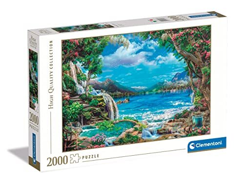 Clementoni Collection-Paradise On Earth-2000 Puzzel-volwassenen, Made in Italy, meerkleurig, 32573