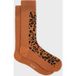 Paul Smith Homme Chaussette Iliad Leopard Tan OS