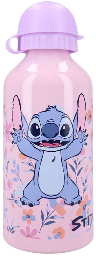 Lilo & Stitch Really Refreshing Drinkfles - 500ml - Paars - Stitch