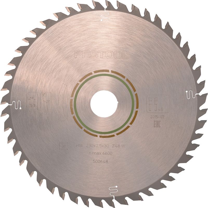 Festool cirkelzaagblad 230 x 30 x 2.5 mm 48 T