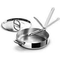 Joseph Joseph Sauteuse met deksel Space Steel 28 cm Inox
