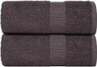 vidaXL Washandjes FROGN 2 stuks 30x30 cm 360 g/m² Antraciet