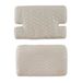 roba Zitverkleiner 2-delig 'Greyish gestikt' – Accessoire voor kinderstoel 'Nature Up' – Afneembaar & gevoerd zitkussen – Vanaf 6 maanden – Beige