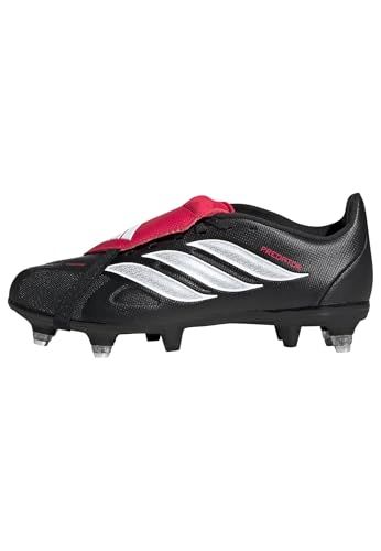Adidas Performance Predator League Fold-Over Tongue Soft Ground Voetbalschoenen Kinderen - Zwart