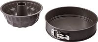 Bergner Bakset - Lovers - 1 x Springvorm en 1 x Tulbandvorm