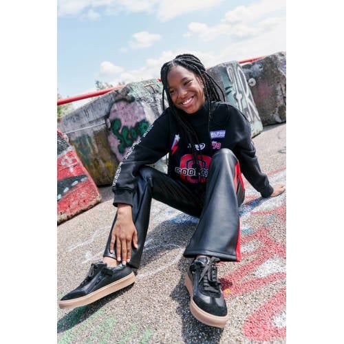 Coolcat Sweater Tjinta met Diamond Racer Logo Print