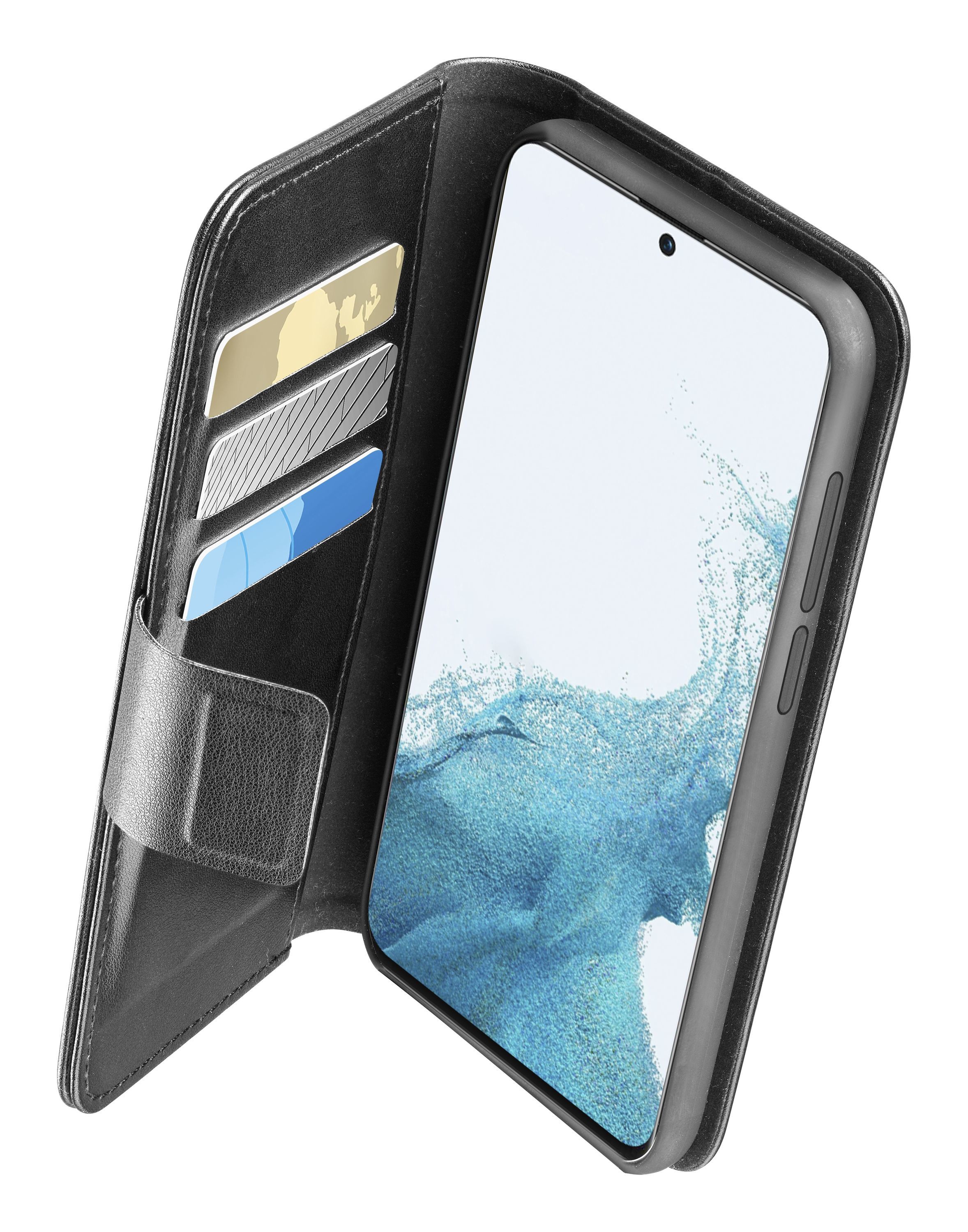 Cellularline Book Agenda Case for Samsung Galaxy A54 5G - Black