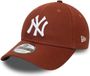 New Era Era 9Forty League Pet - Maat One size - Unisex - donkerrood - wit