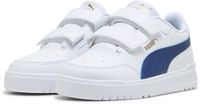 PUMA Shuffle Downtown Lo V PS Sneakers Kinderen Unisex Maat 30 Wit/Blauw/Goud